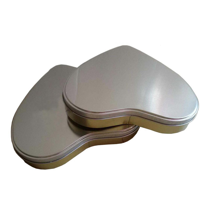Chocolate Tin Box Heart Shaped Candy Biscuit Tin Box
